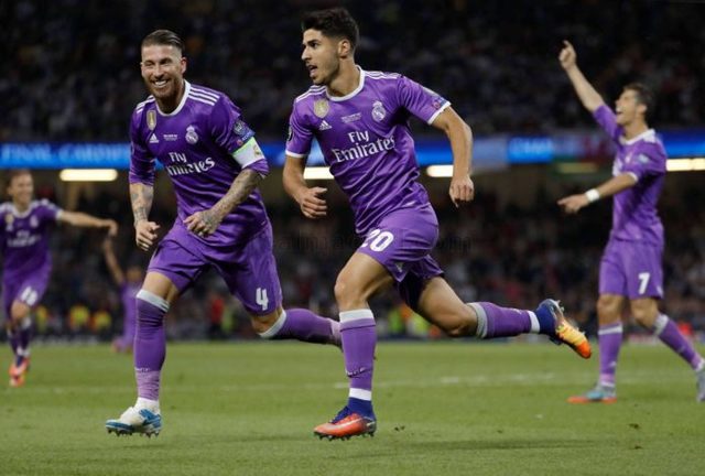 Primer gol con el Real Madrid