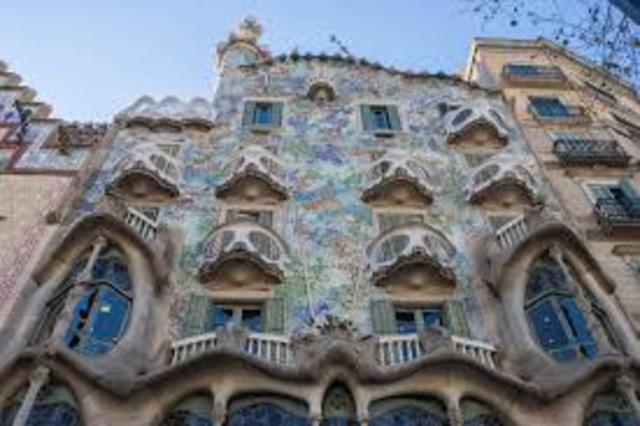 Casa Batlló de Barcelona (España) 1906