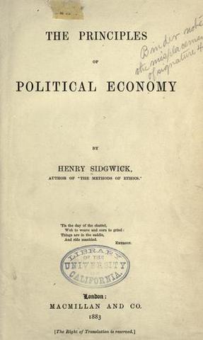 Publication of "The Principles of Political Economy".