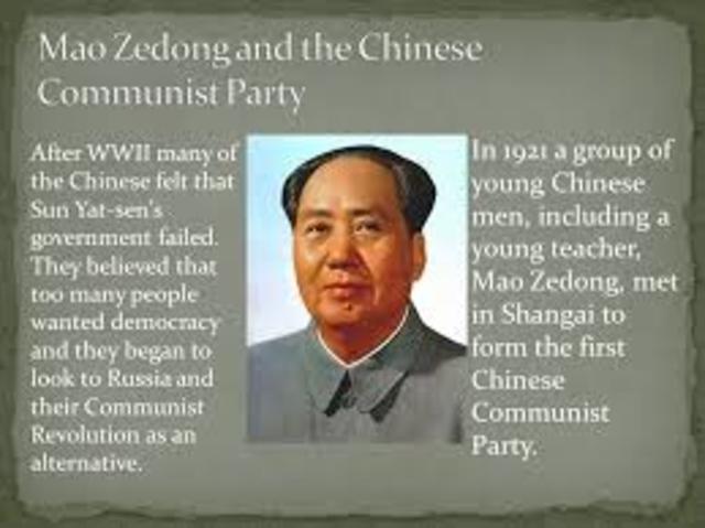 Mao Zedong Established Communist Rule in China