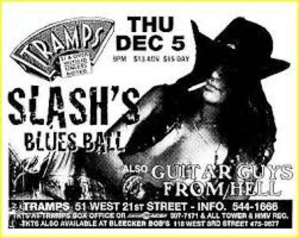 Creación de la banda Slash's Blues Ball