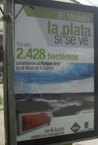 Visión inadecuada de la zona