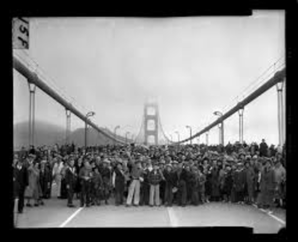 Golden Gate Bridge Completion