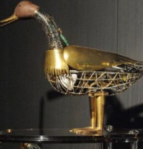 Le canard de Vaucanson (canard digérateur)