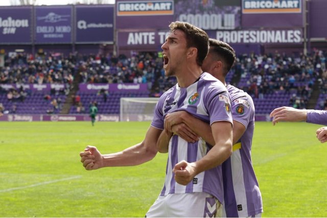 85' Gol del Real Valladolid