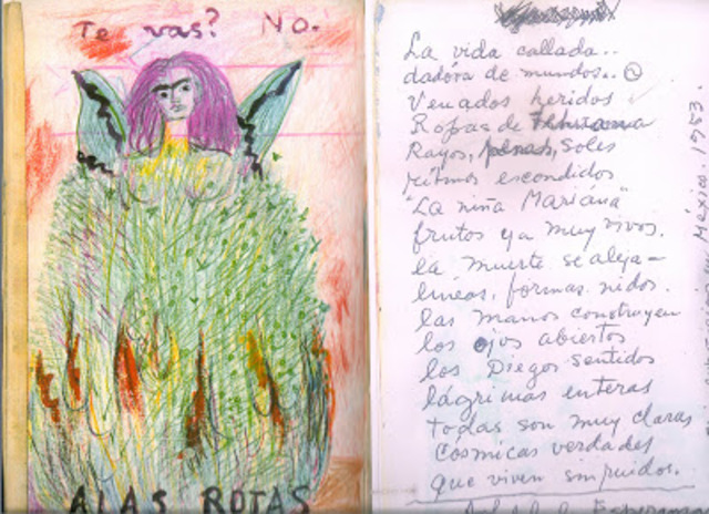 Comença a escriure el seu diari