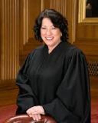 Sonia Sotomayor Appointed to U.S Supreme Court