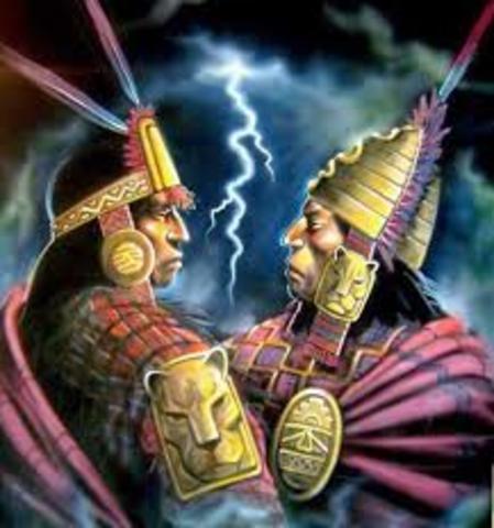 Huáscar y Atahualpa