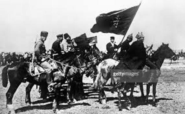 The Russian Civil War Starts