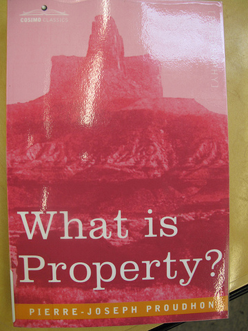 Publication of "What is Property?"