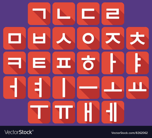 I learn to read Hangul (Korean Alphabet)