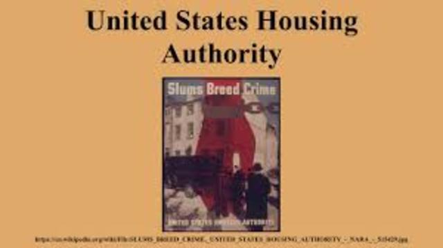 United States Housing Authority (USHA) - New Deal Programs