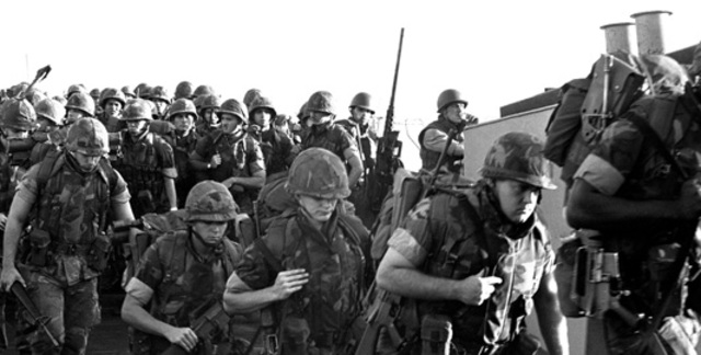 •	Marines in Lebanon