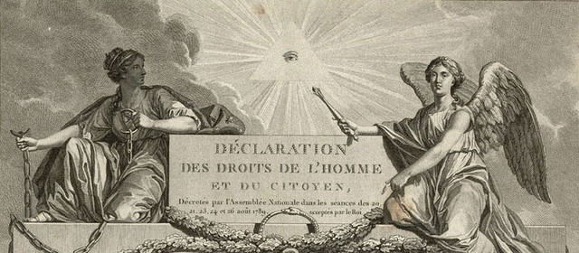 The National Assembly adopts the Declaration of the Rights of Man and of the Citizen.