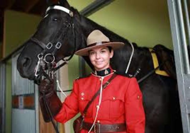 First Female RCMP
