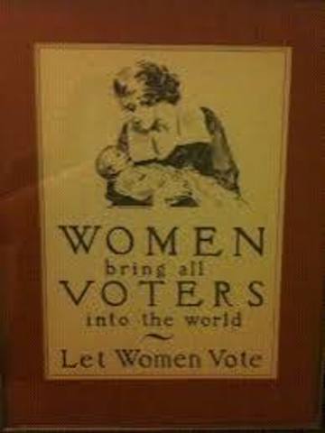 Las mujeres votan en EE.UU