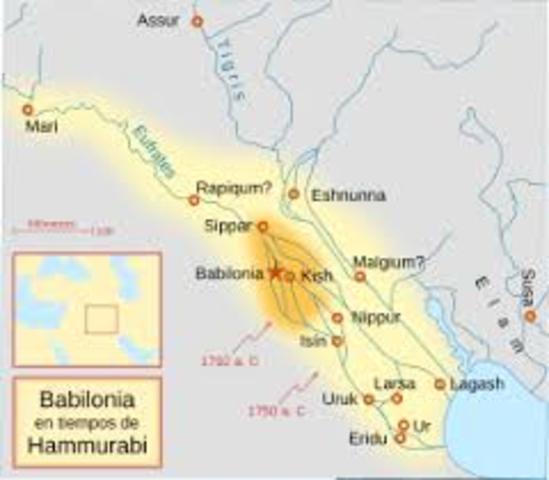 Fin de la dinastía de Babilonia
