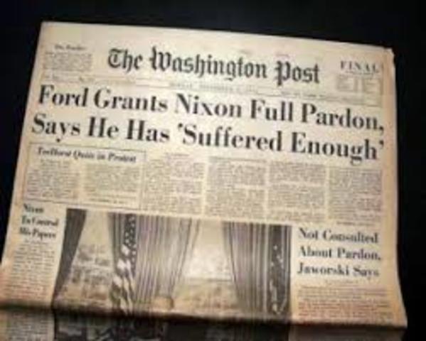 ford pardons nixon