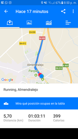 Paseo de casi 6 km