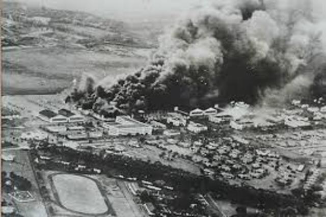 Pearl Harbor is Bombed