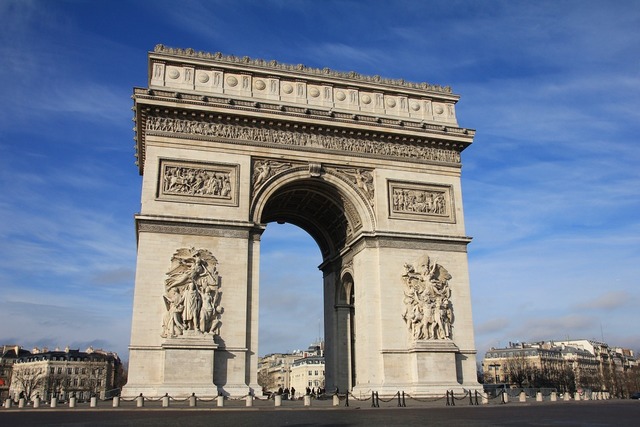 El Arco del Triunfo. Francia