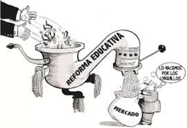 el auge de la educación neoliberal