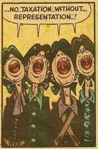 No taxation without representation