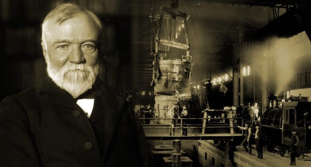 Andrew Carnegie generó niveles de eficiencia en la producción del acero