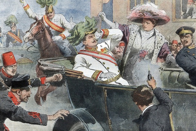 The Assassination of the Archduke Ferdinand