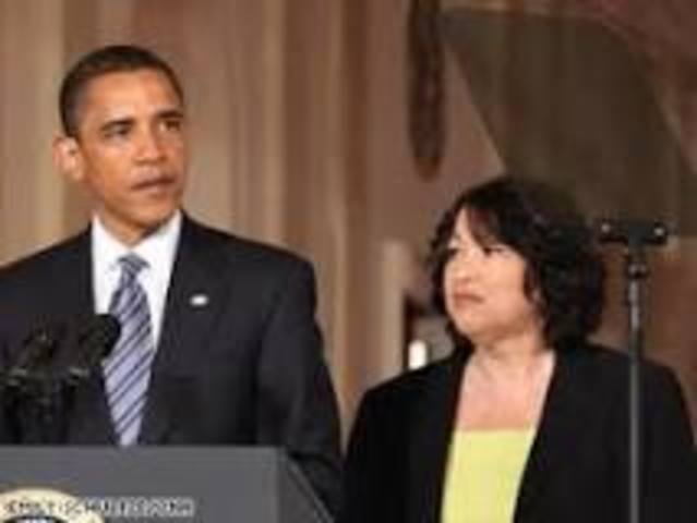 Sonia Sotomayor Appointed to U.S. Supreme Court