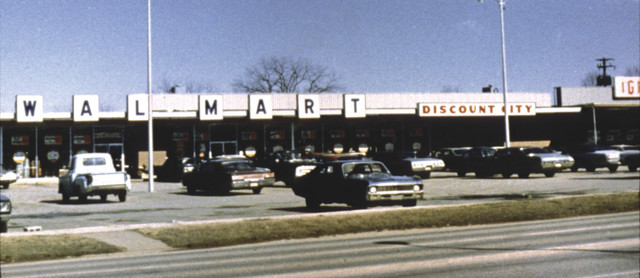 sam walton opens first walmart
