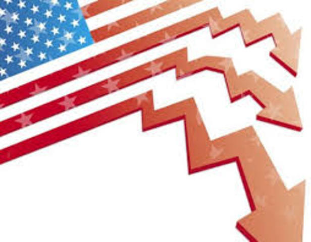 Inicio de la recesion en Estados Unidos
