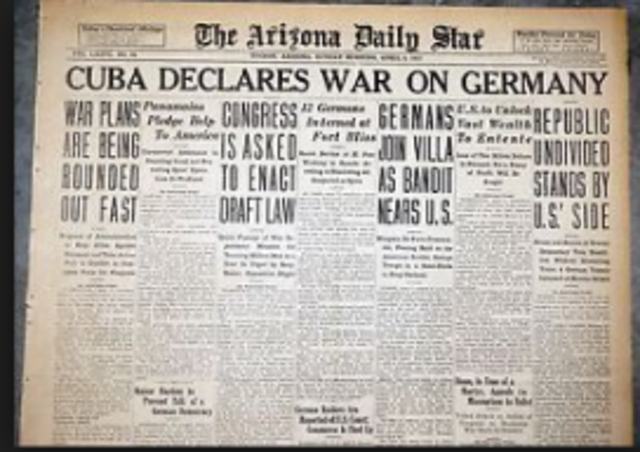 Cuba Declares War