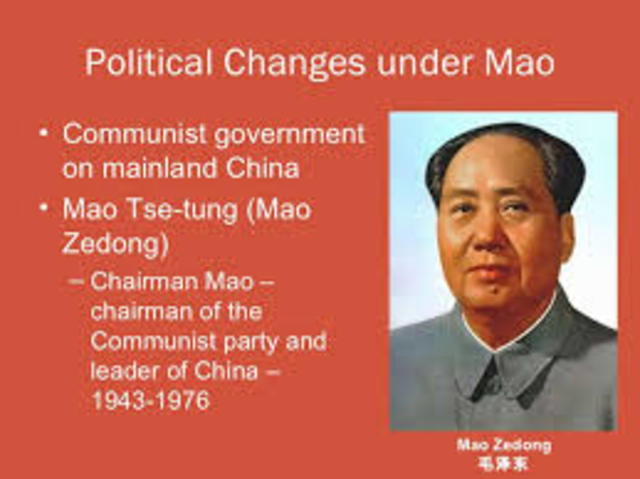 Mao Zedong Established Communist Rule in China
