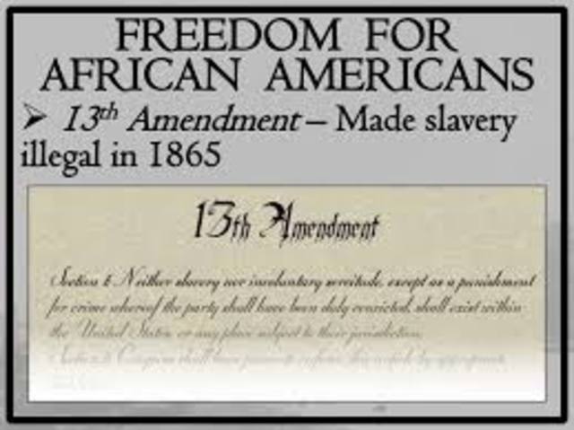 •	13th Amendment (1865)
