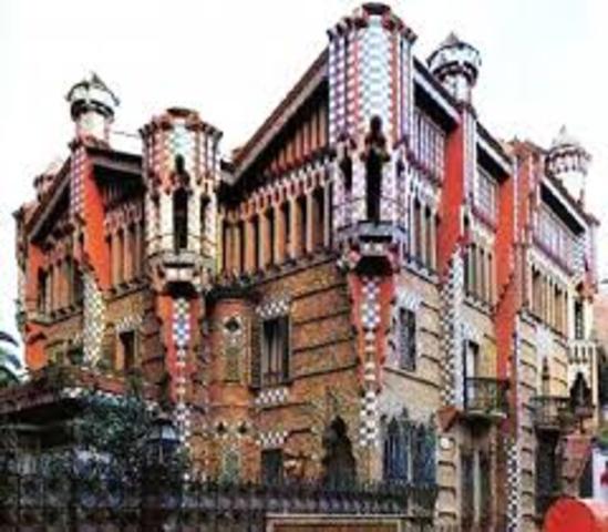 COMENÇAMENT DE LA CASA VICENS