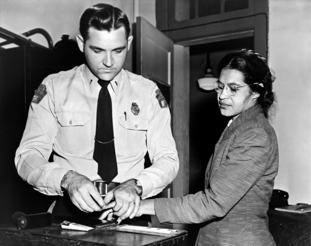 Rosa Parks arrested