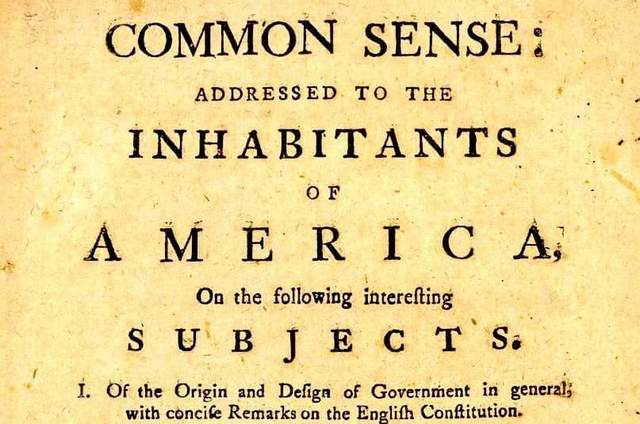 Thomas Paine's Common Sense