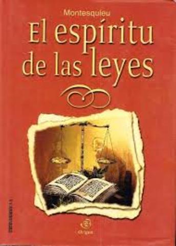 EL ESPÍRITU DE LAS LEYES (MONTESQUIEU)