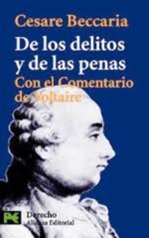 DE LOS DELITOS Y LAS PENAS (CESARE BECCARIA)