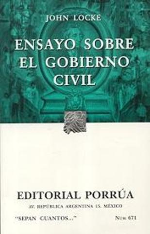 ENSAYO SOBRE UN GOBIERNO CIVIL (JOHN LOCKE)
