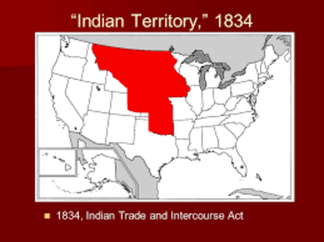 Indian Territory Established