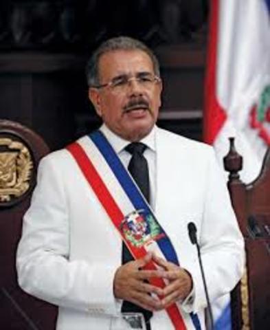 Dominican Republic's first president.