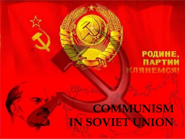 Establishment of communism int he Soviet Union