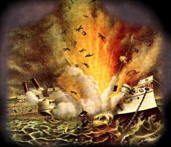 The Explosion of the U.S.S. Maine