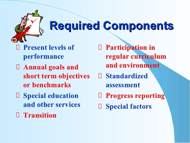 The Components of the IEP