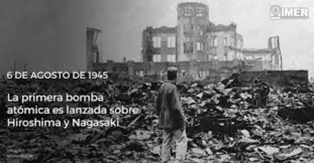 Bomba atomica sobre Hiroshima(JAPÓN)