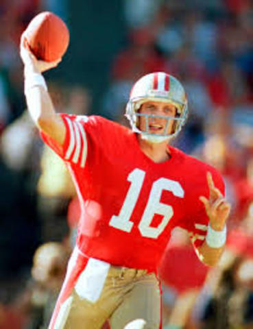 Sports Figure Joe Montana