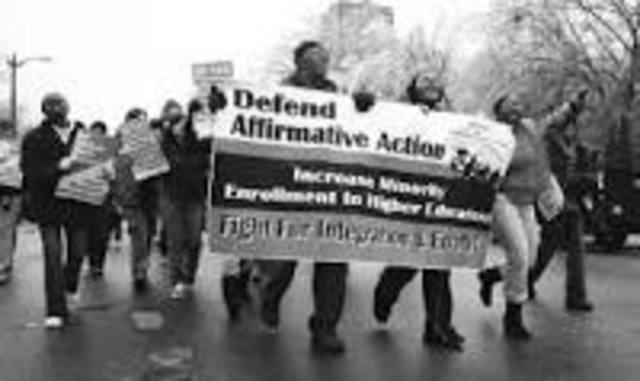 •	Affirmative Action