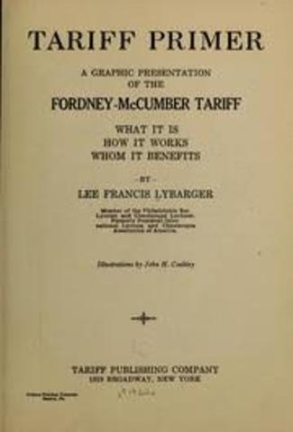 Fordney-McCumber Tariff